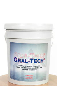 GRAL - TECH PARA 1 M3 . Contenido Polvo y fibra 600 g.