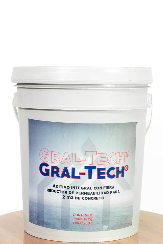 GRAL - TECH PARA 2 M3.Contenido Polvo y fibra 1200 g.