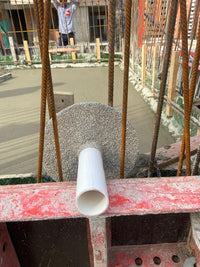 FLANCHE longitud 40 cm tubo pvc